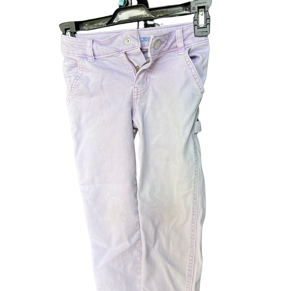 CAT AND JACK GIRLS KIDS Light Purple Skinny  Super Stretch Jeans Pants SIZE 5